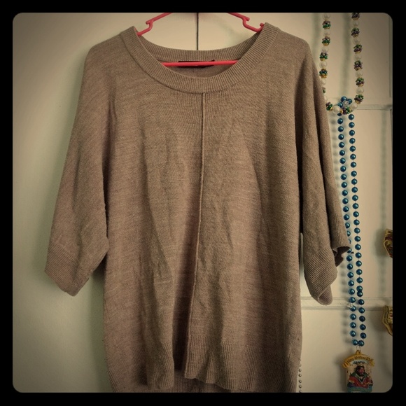 The Limited Sweaters - XL The Limited Batwing Cream Sweater